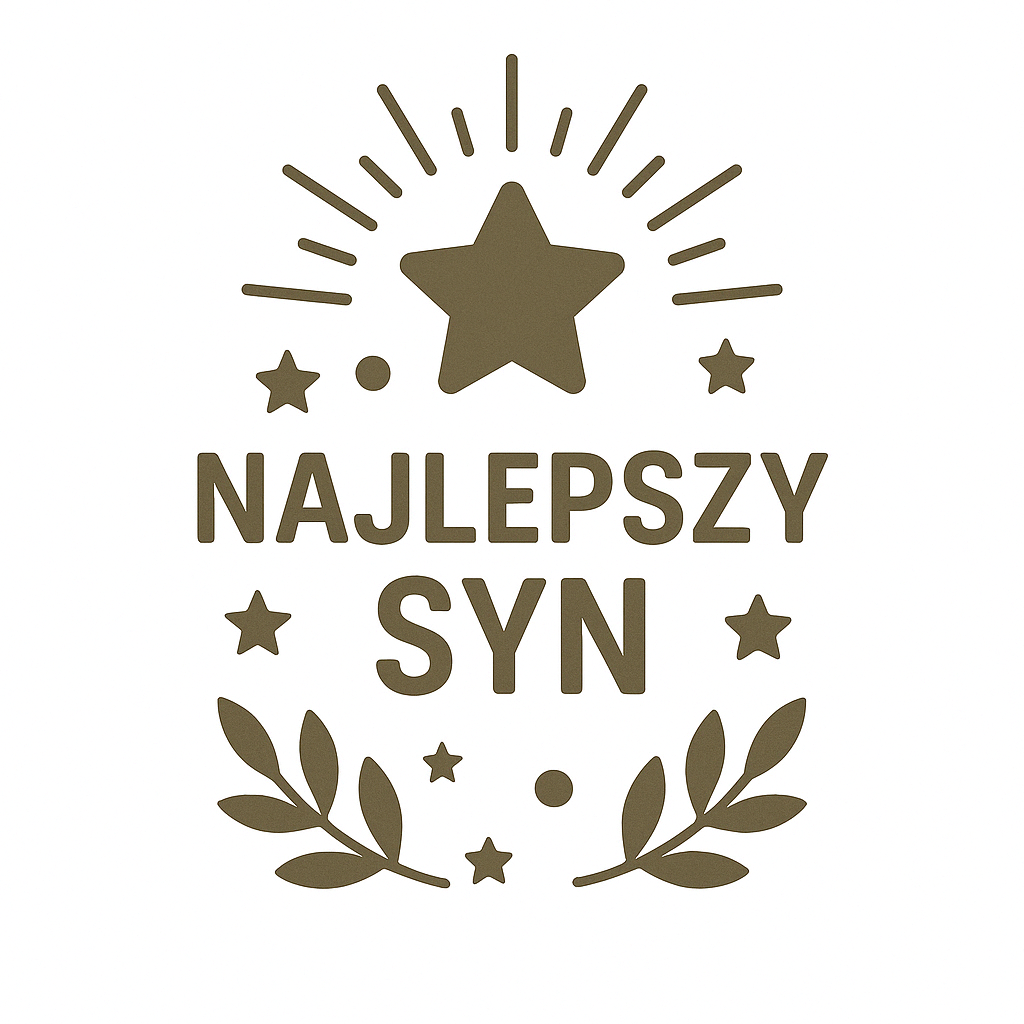 Drewniany medal na dzień dziecka, 65×59 mm