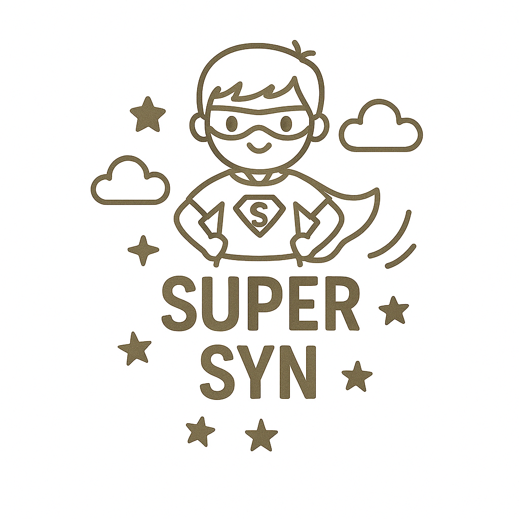 Drewniany medal na dzień dziecka, 65×59 mm