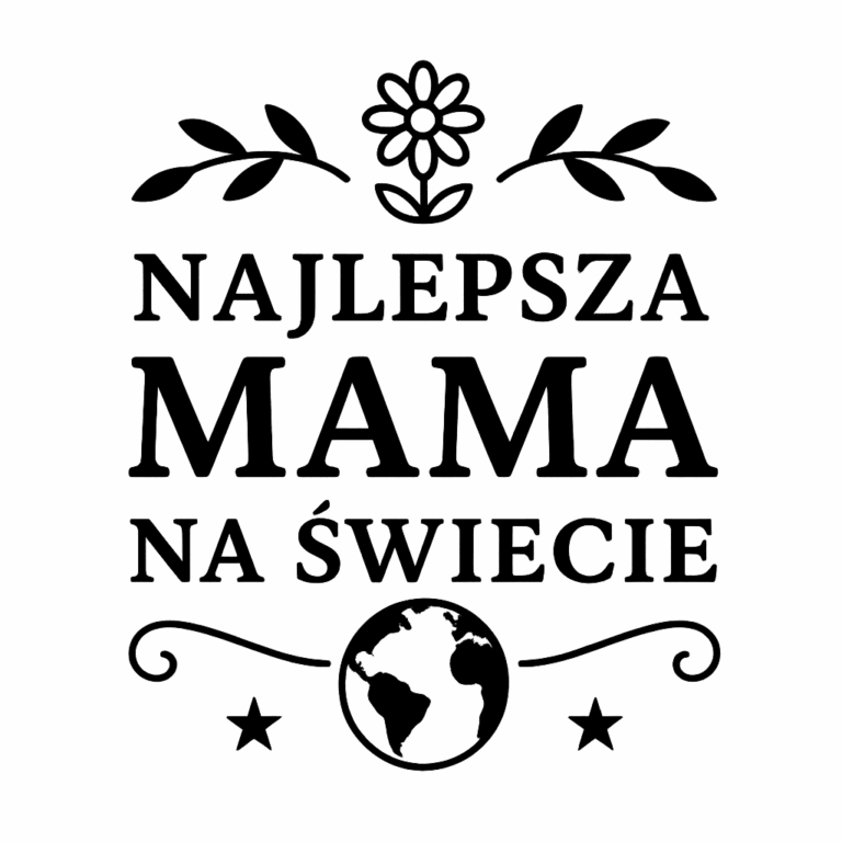 Drewniany medal na Dzień Matki, 65×59 mm